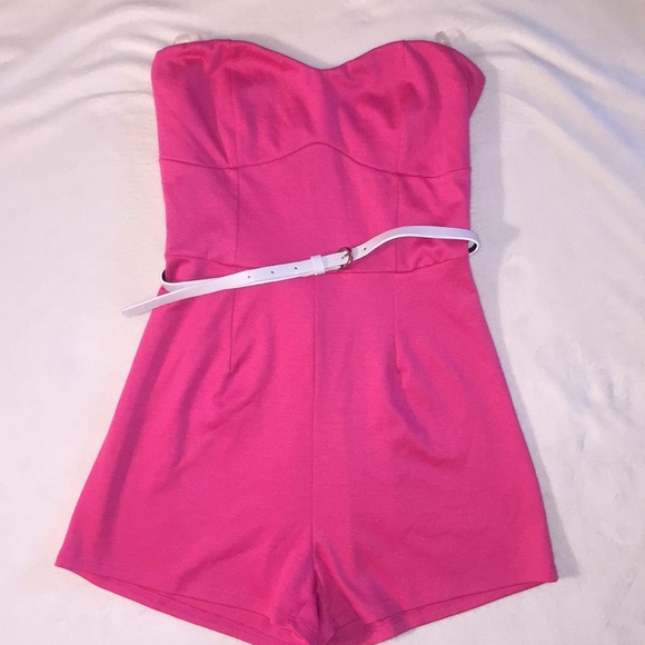 💗PINK ROMPER 💗 - Picture 1 of 4